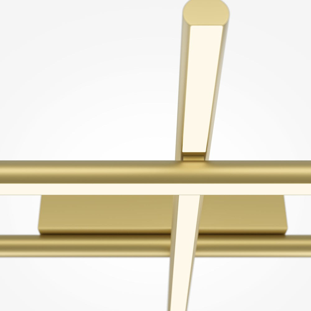 Radiance Ceiling Lamp With Gold Styling-Maytoni-South Charlotte Fine Lighting