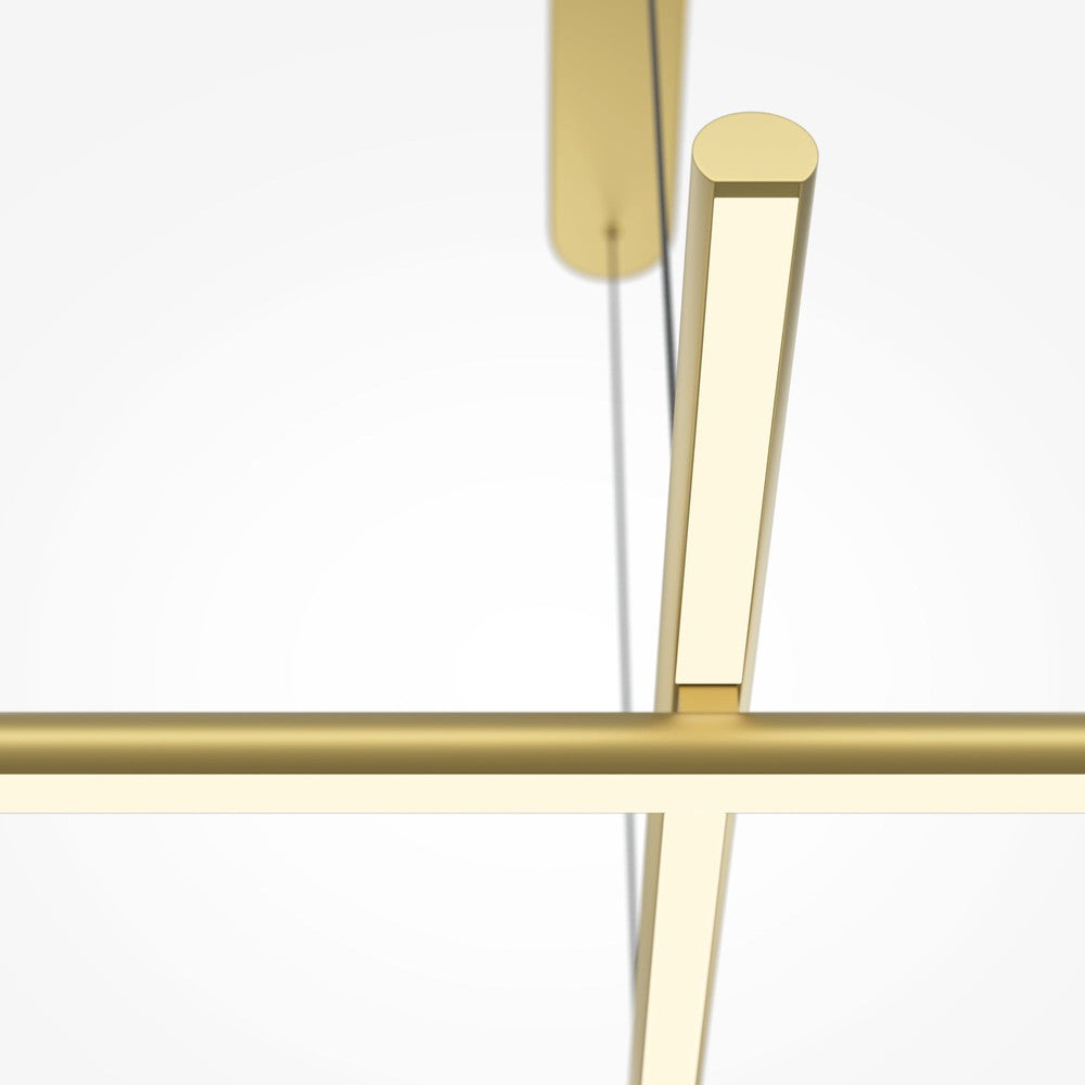 Radiance Pendant Lamp With Gold Styling - Spec B-Maytoni-South Charlotte Fine Lighting