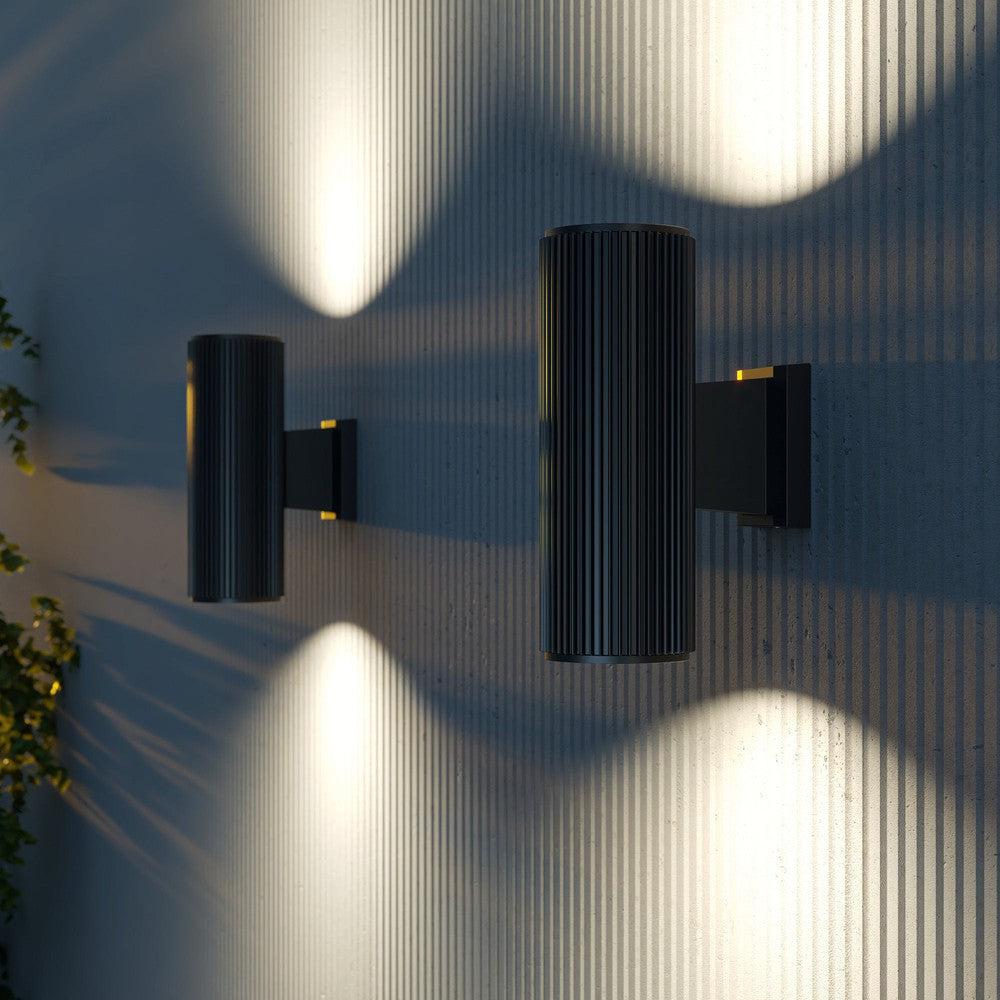 Rando Wall Lamp Black Two Way-Maytoni-South Charlotte Fine Lighting