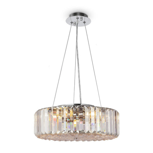 Recinto Chandelier Deep With Chrome Styling-Maytoni-South Charlotte Fine Lighting