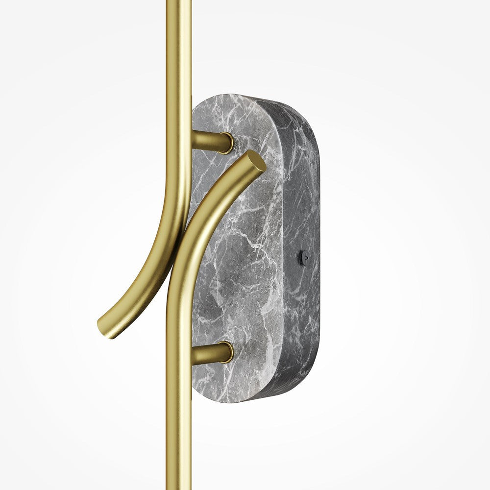 Renaissance Wall Lamp With Brass Styling (Pattern)-Maytoni-South Charlotte Fine Lighting