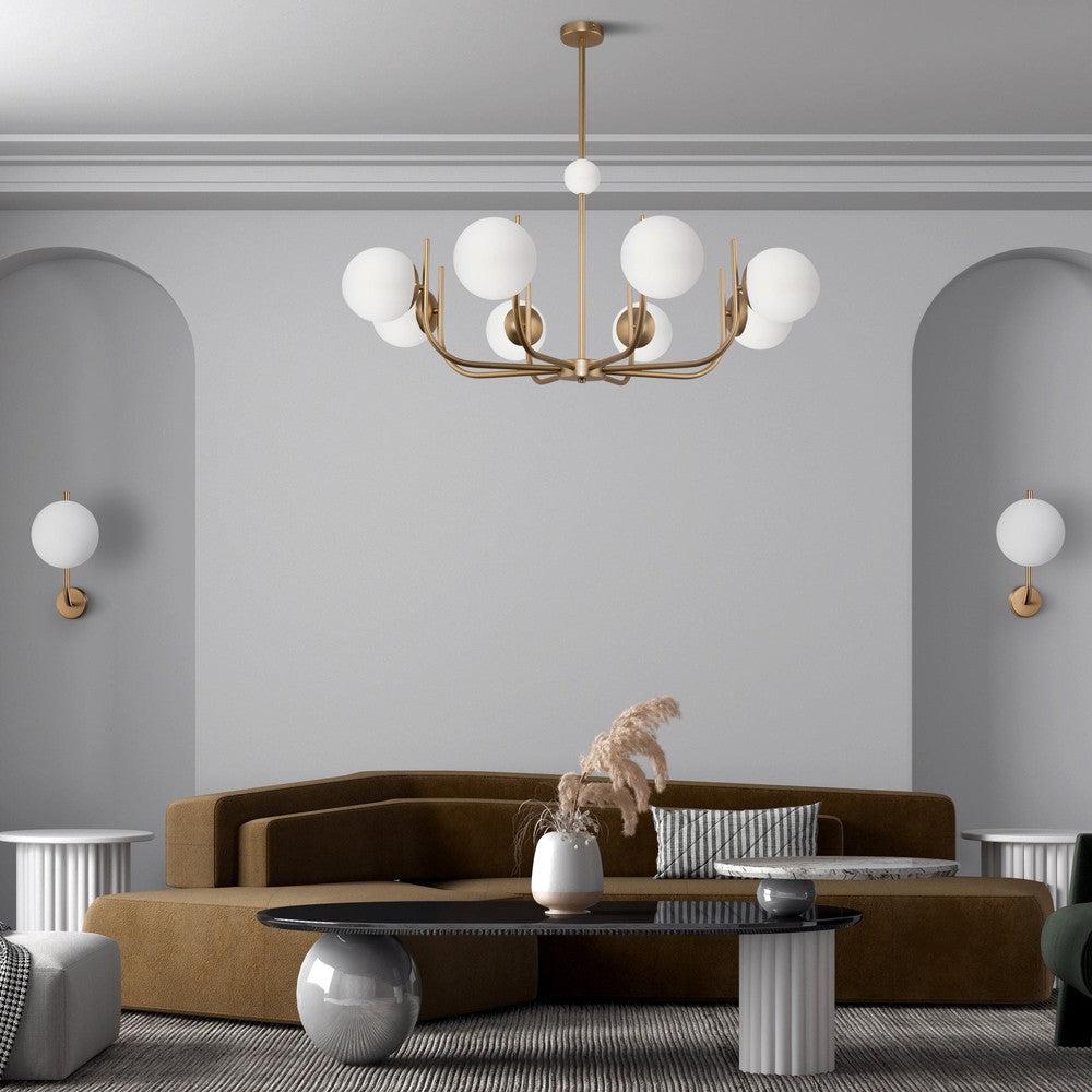 Rendez-vous Chandelier With Brass Styling-Maytoni-South Charlotte Fine Lighting