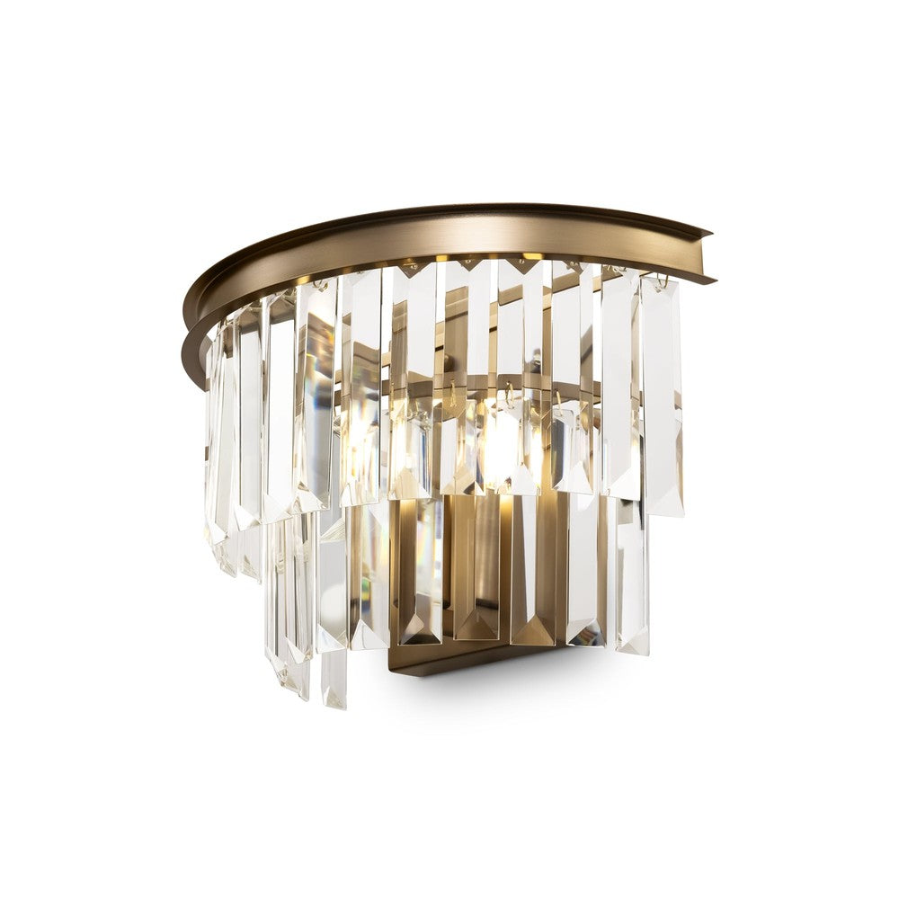 Revero Wall Lamp With Brass Styling-Maytoni-South Charlotte Fine Lighting