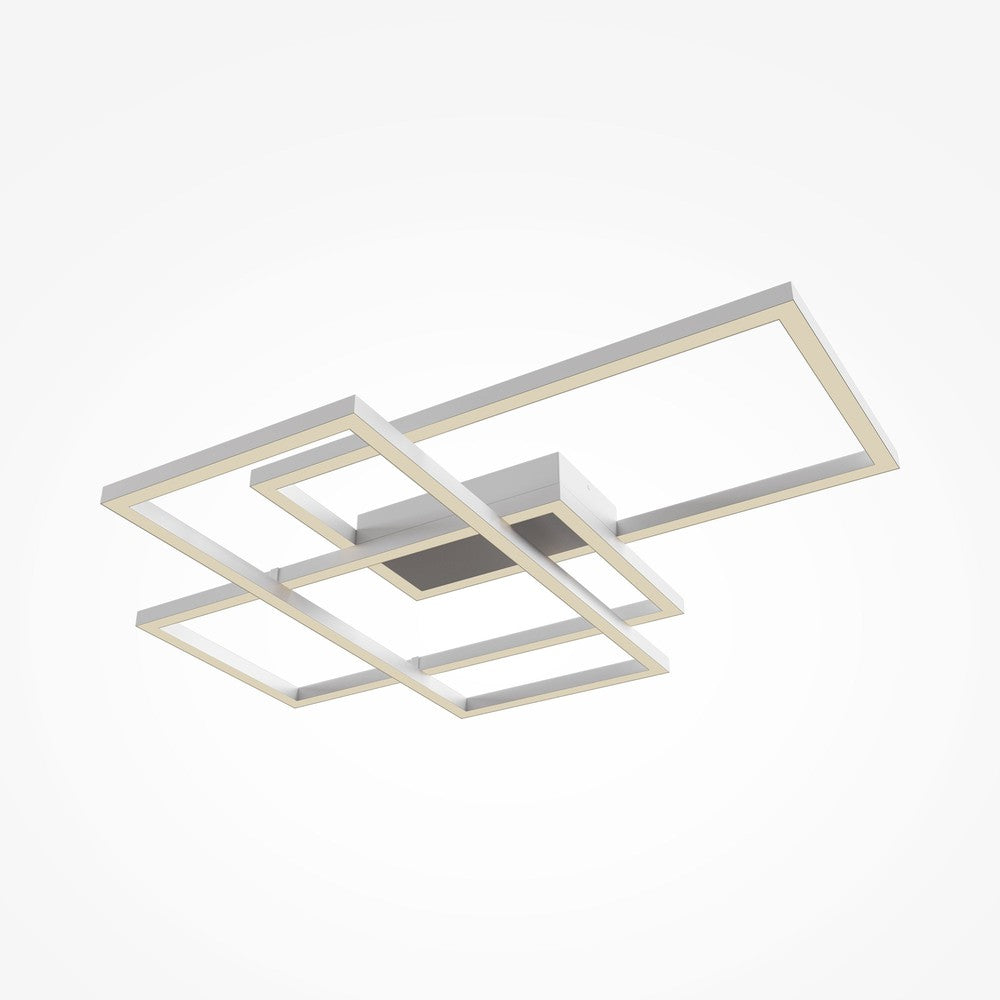 Rida Ceiling Lamp In White - Large-Maytoni-South Charlotte Fine Lighting