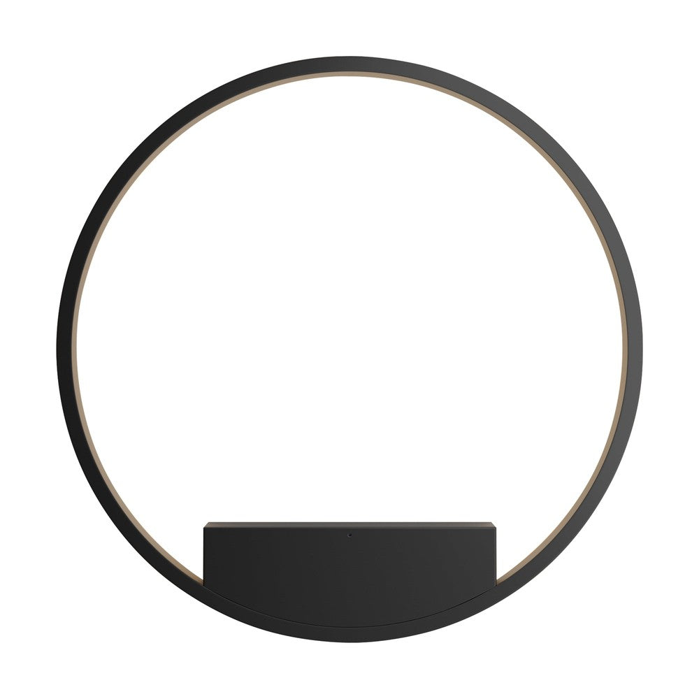 Rim Wall Lamp In Black - Warm Tones (Medium)-Maytoni-South Charlotte Fine Lighting