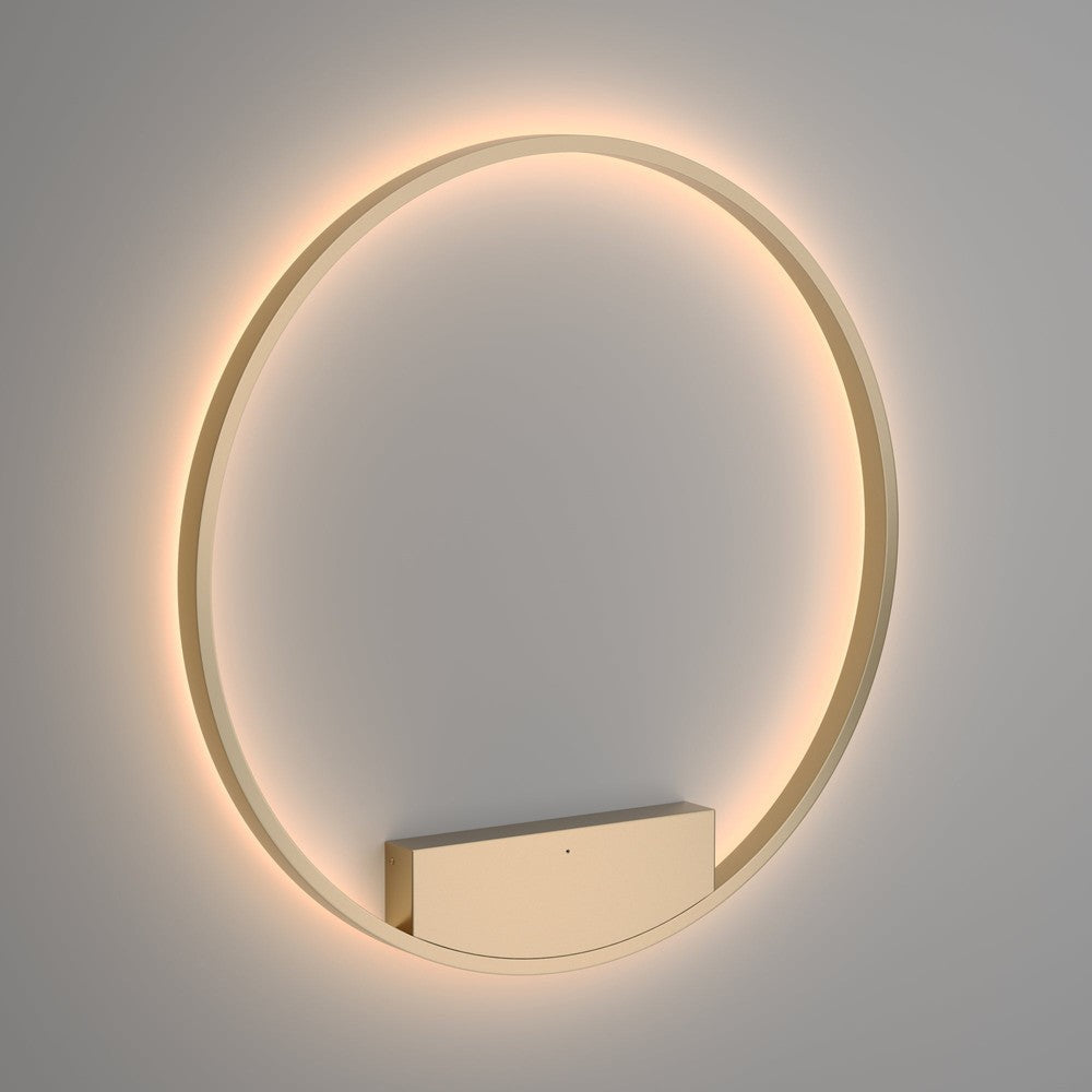 Rim Wall Lamp With Brass Styling - Warm Tones (Large)-Maytoni-South Charlotte Fine Lighting