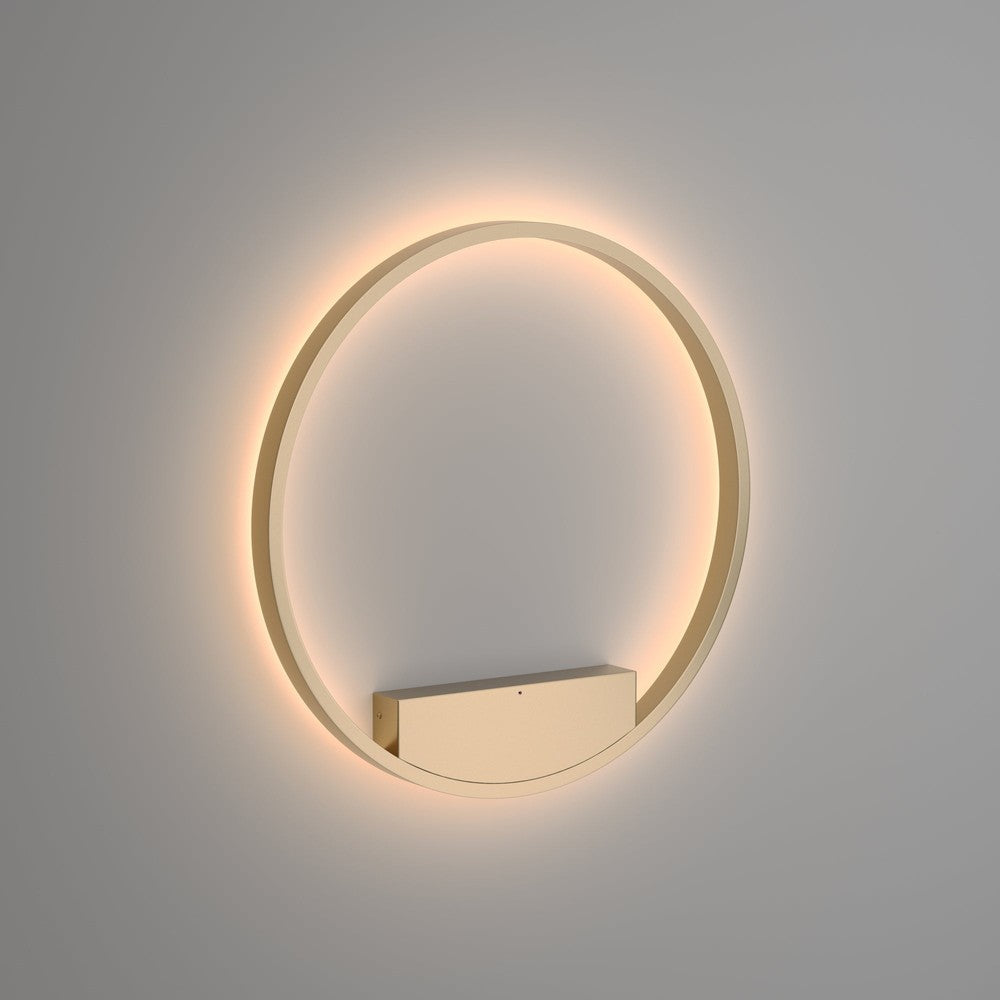 Rim Wall Lamp With Brass Styling - Warm Tones (Medium)-Maytoni-South Charlotte Fine Lighting