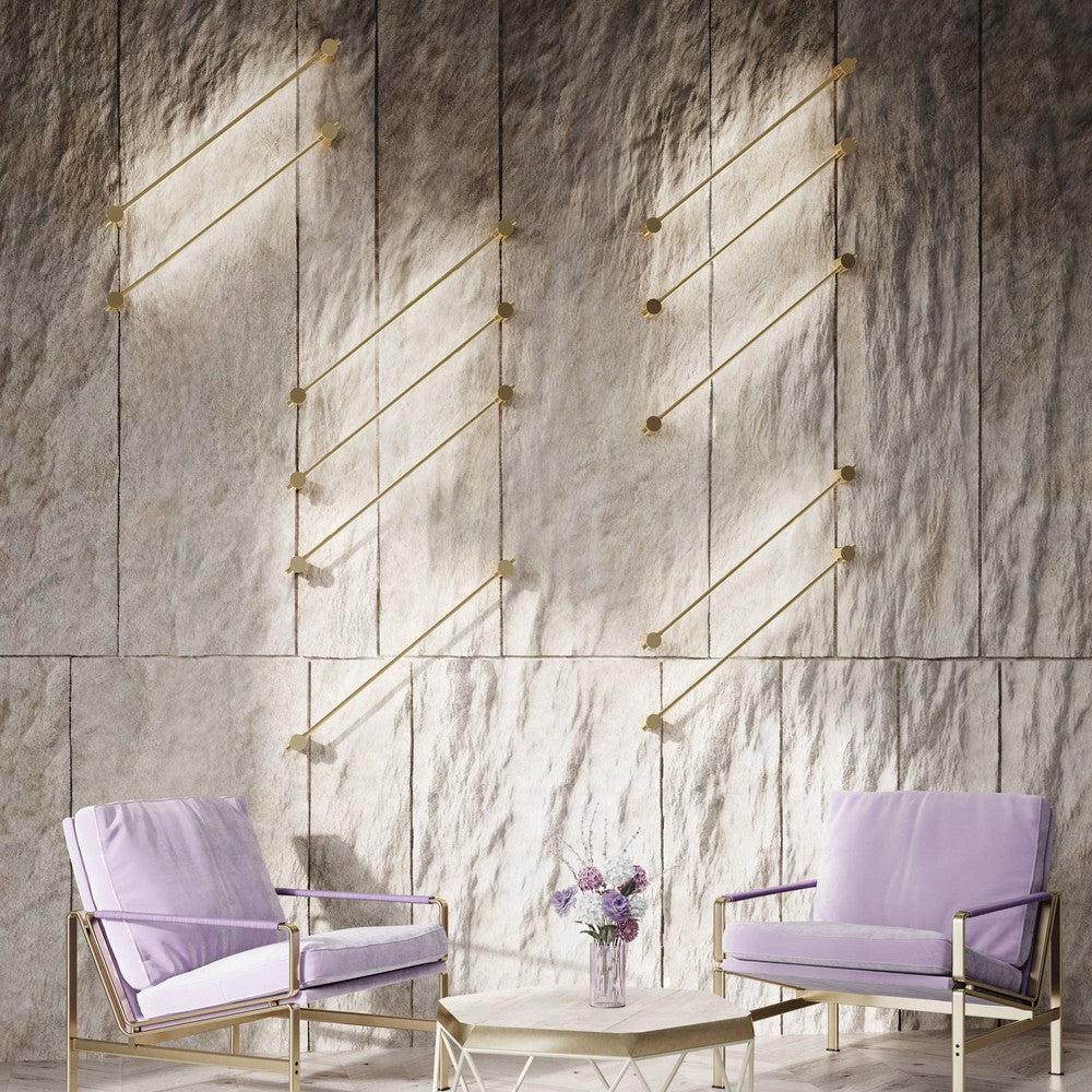 Rotta Wall Lamp With Gold Styling - Large-Maytoni-South Charlotte Fine Lighting