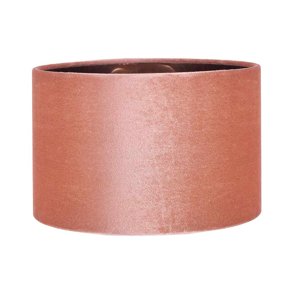 Bow apricot velvet lamp shade sold by South Charlotte Fine Lighting