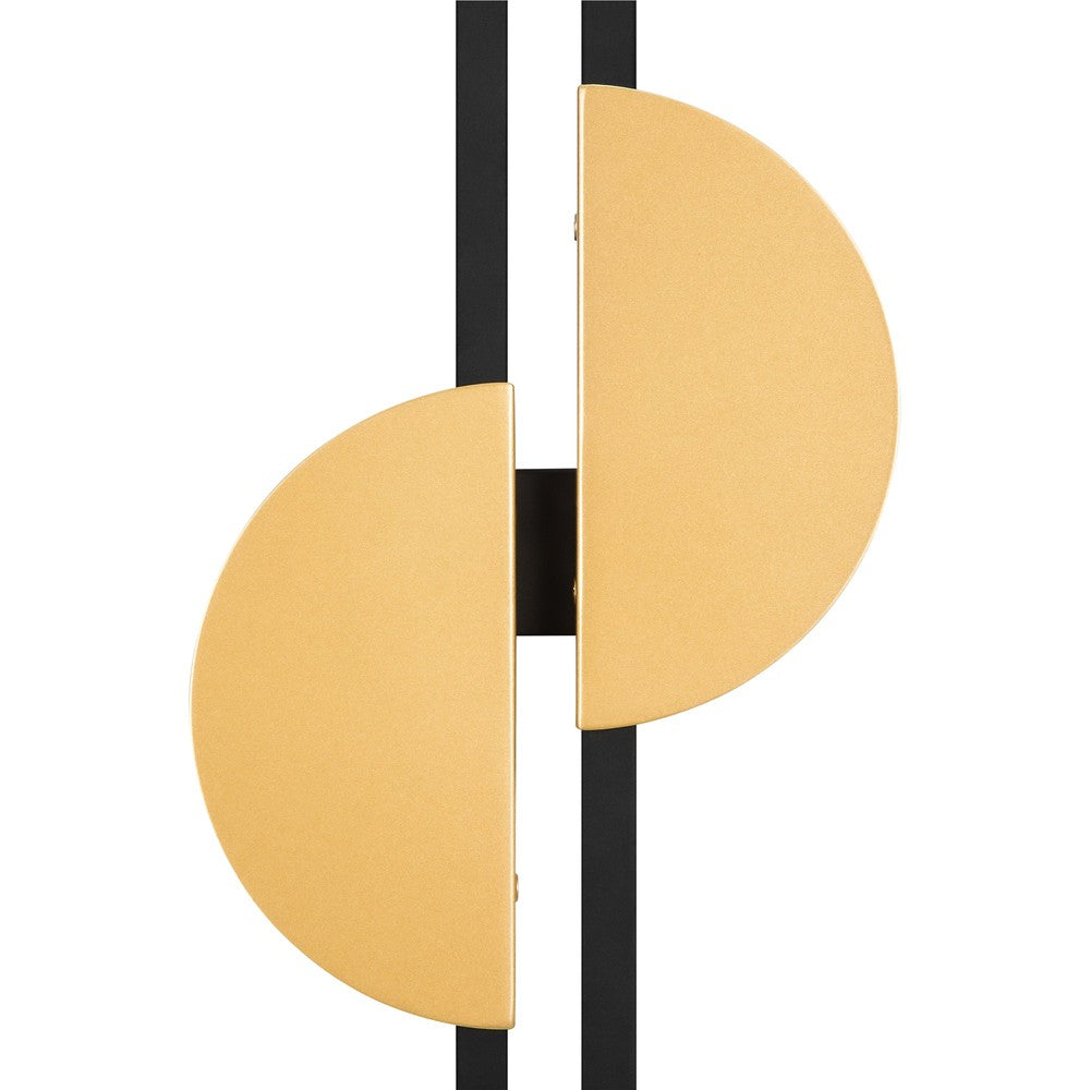 Skyline Vertical Wall Lamp In Black-Maytoni-South Charlotte Fine Lighting