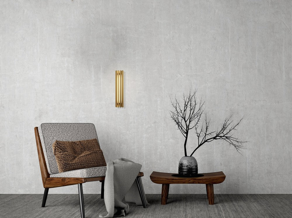 Sonata Wall Lamp With Brass Styling-Maytoni-South Charlotte Fine Lighting
