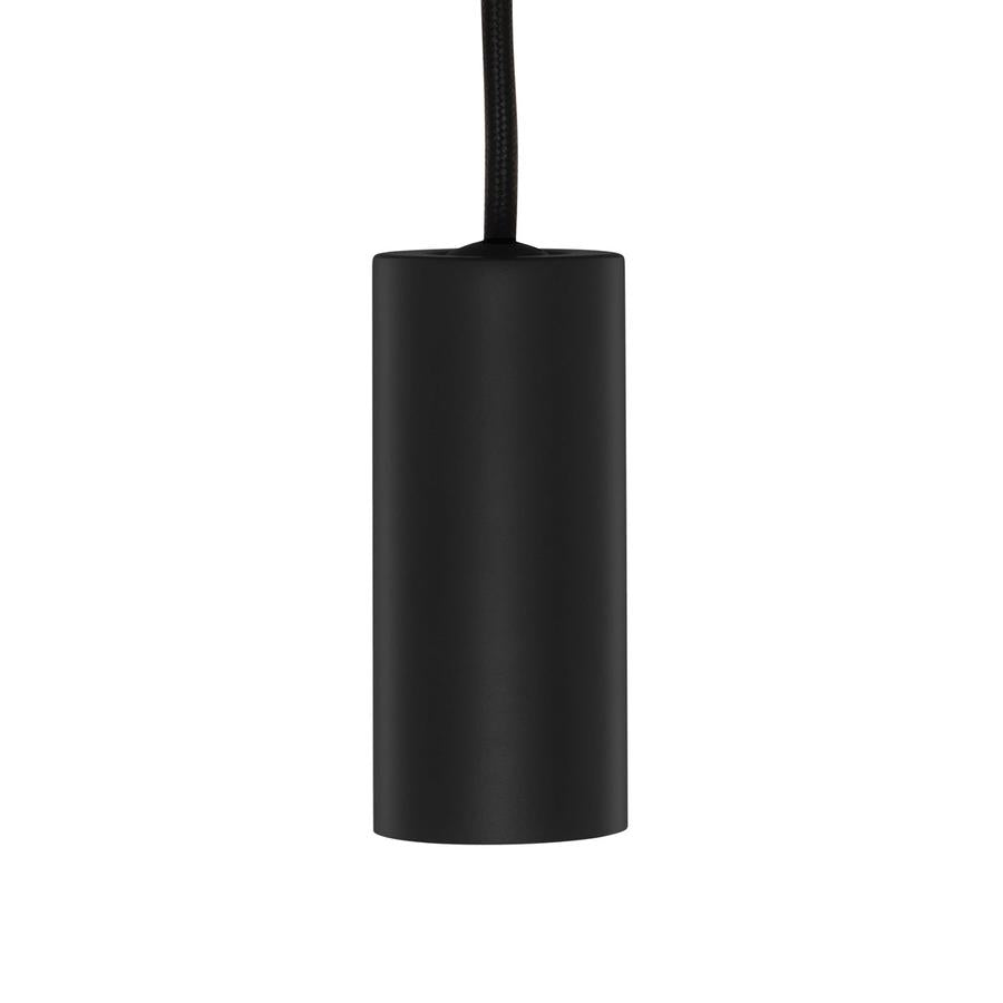 SPIN PENDANT LIGHT IN BLACK-Well Lit-South Charlotte Fine Lighting