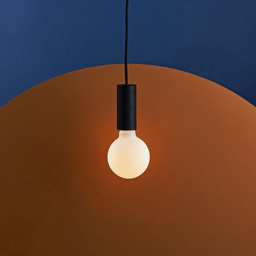Spin Pendant light with Lucina LED bulb sold by South Charlotte Fine Lighting
