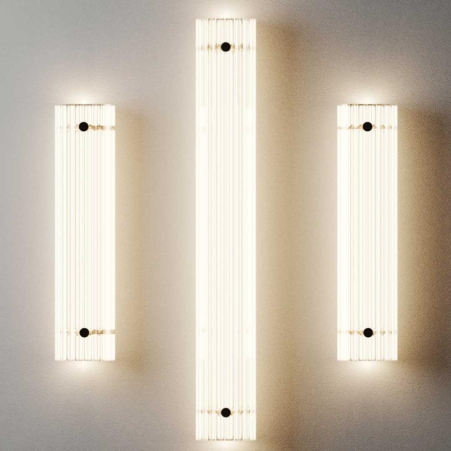 Two different sizes of Temple Pillar Lights shown in this picture.