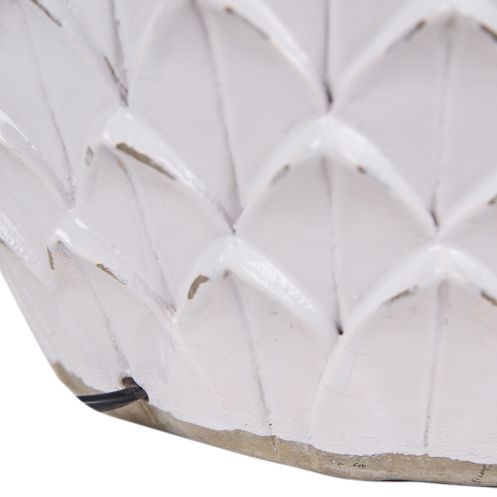 Each of the terracotta leaves have been finished by hand and feature distressed edges to add to the slightly rustic vibes