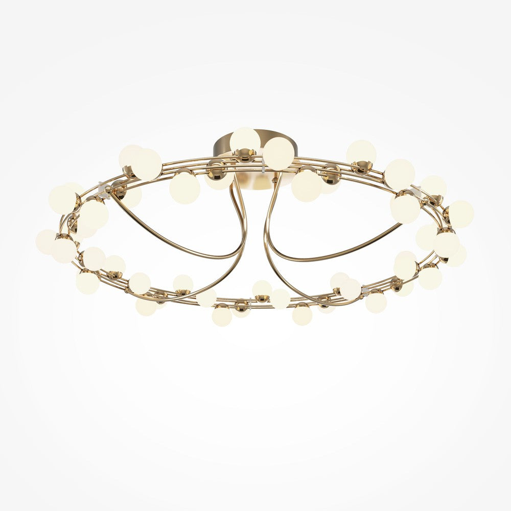 Tessara Ceiling Lamp With Gold Styling - Large-Maytoni-South Charlotte Fine Lighting