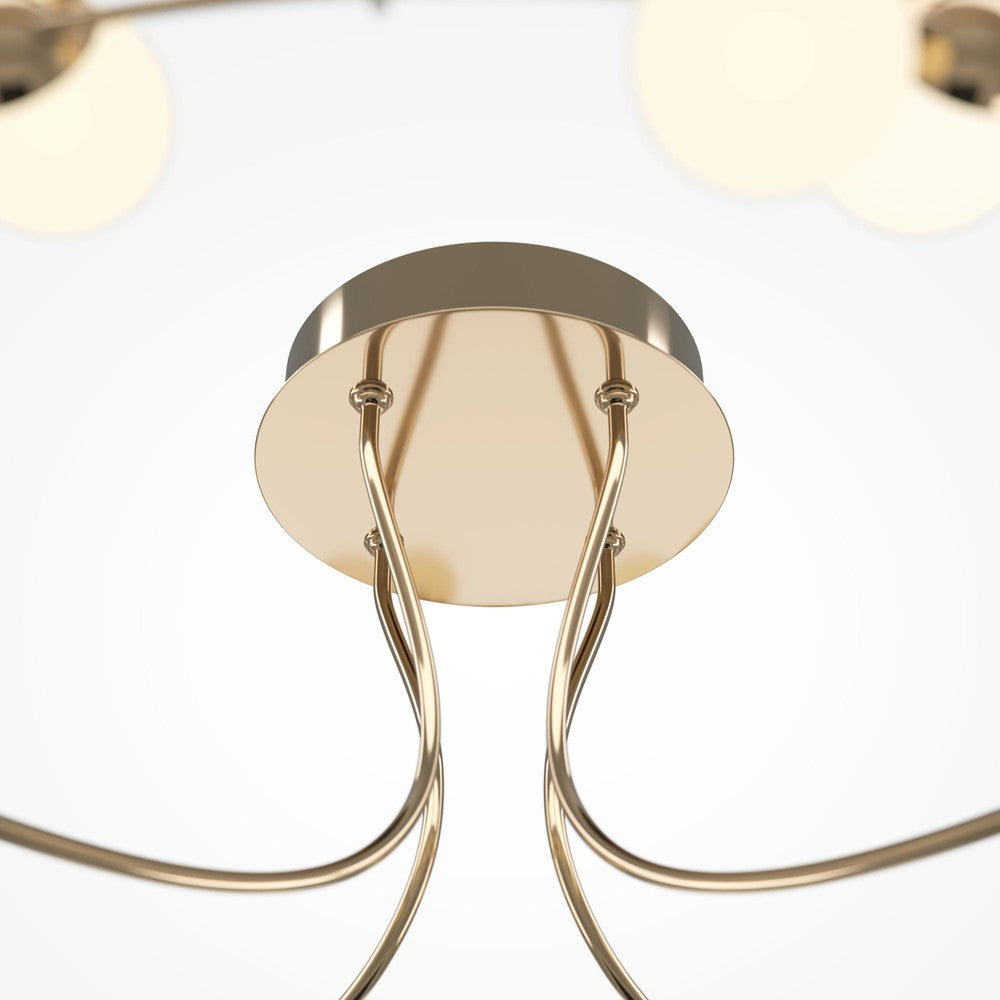 Tessara Ceiling Lamp With Gold Styling - Large-Maytoni-South Charlotte Fine Lighting
