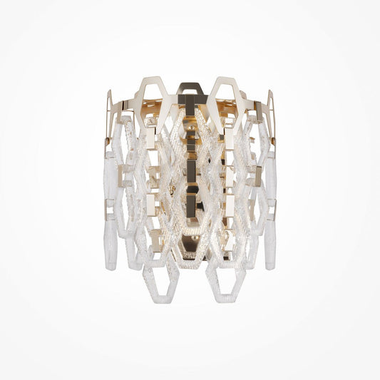 Tissage Wall Lamp With Gold Styling-Maytoni-South Charlotte Fine Lighting