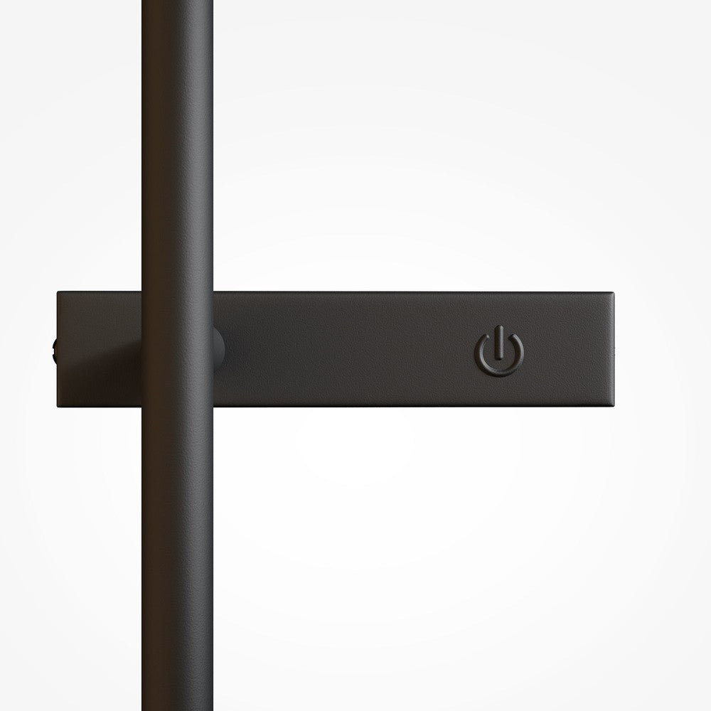 Touch Wall Lamp In Black-Maytoni-South Charlotte Fine Lighting