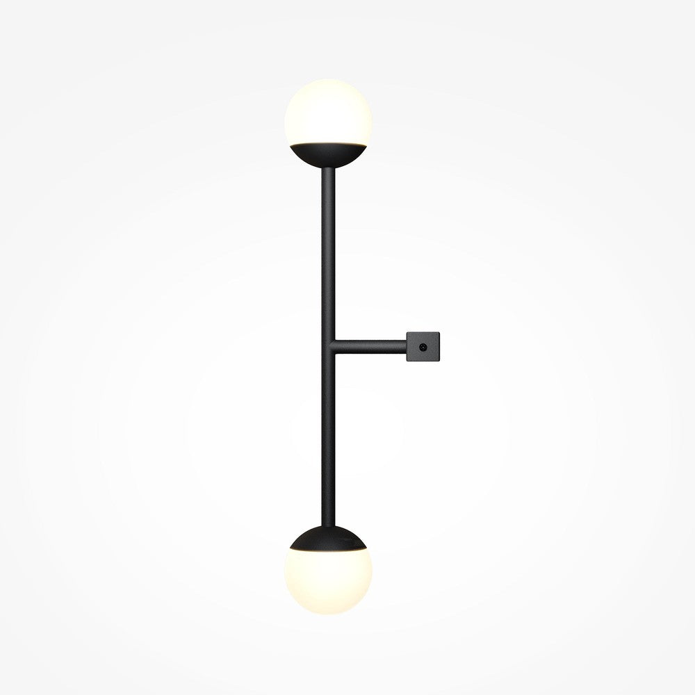 Touch Wall Lamp In Black-Maytoni-South Charlotte Fine Lighting