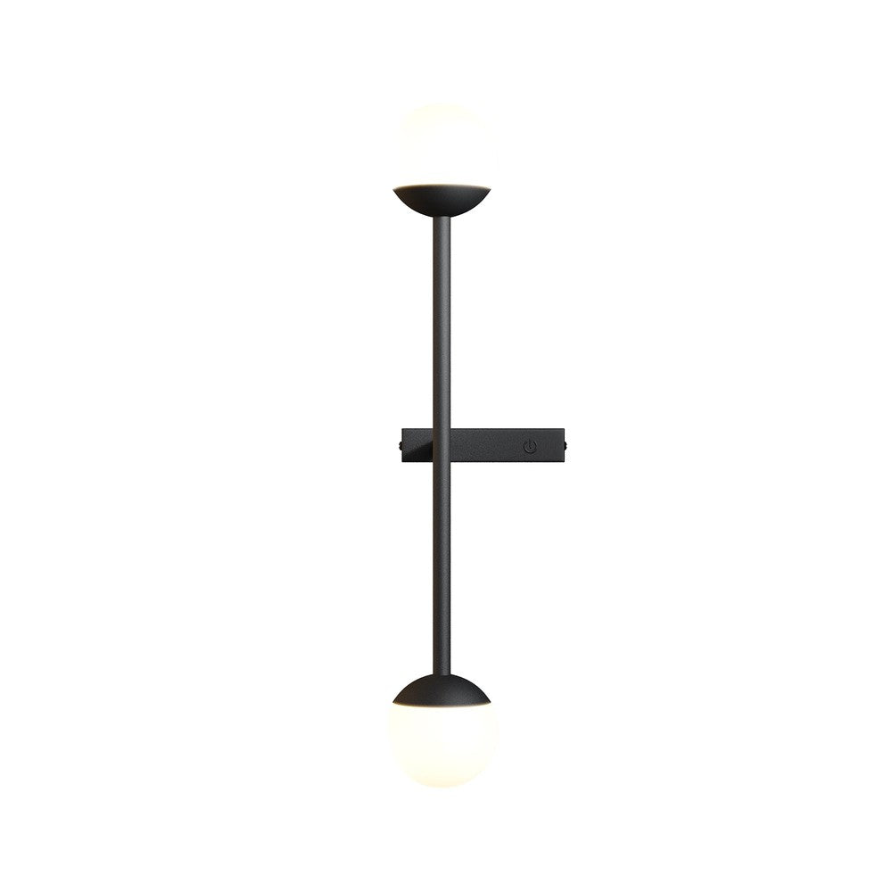 Touch Wall Lamp In Black-Maytoni-South Charlotte Fine Lighting