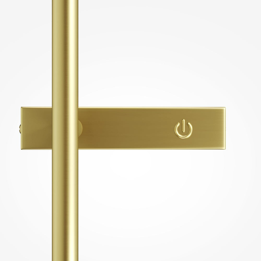 Touch Wall Lamp With Brass Styling-Maytoni-South Charlotte Fine Lighting