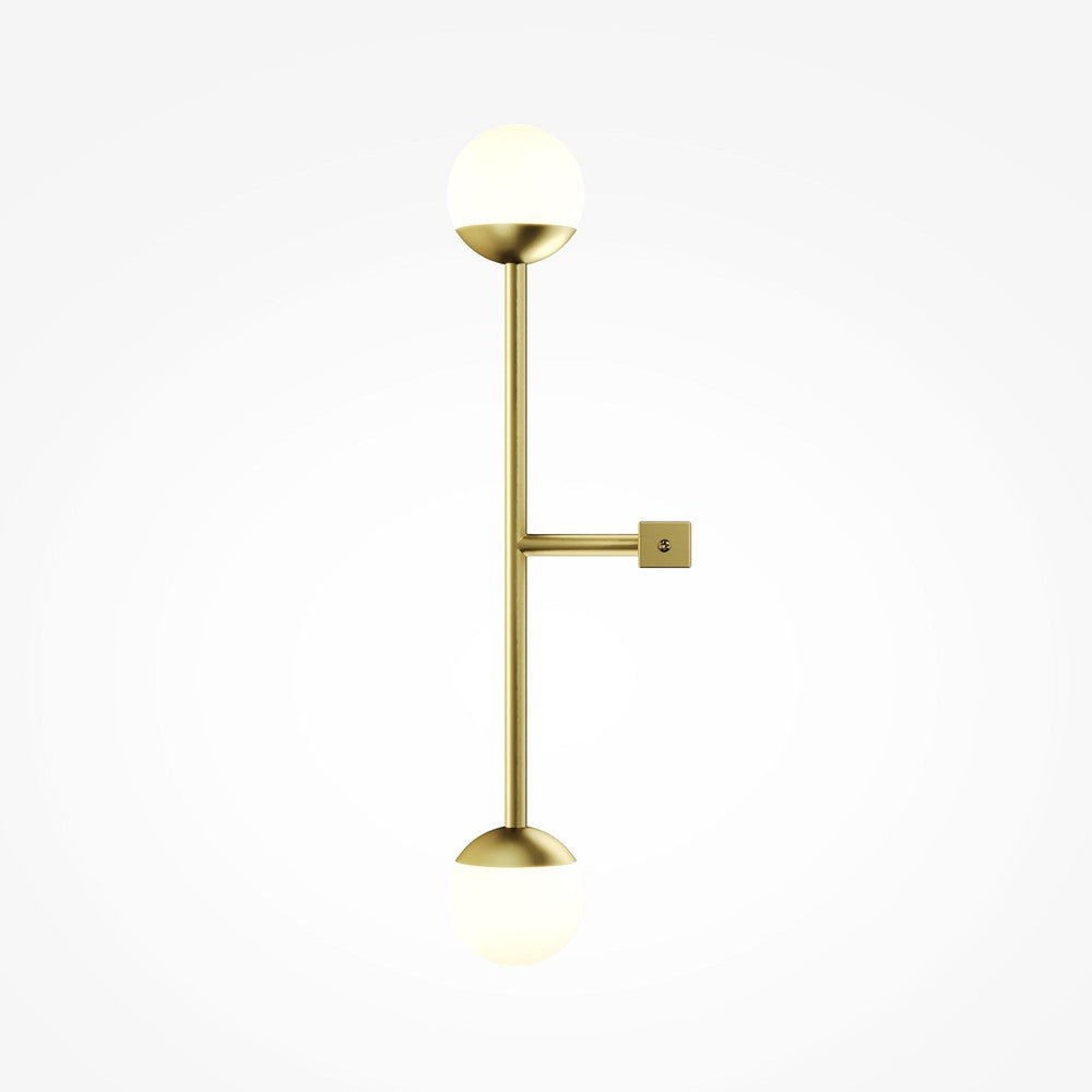Touch Wall Lamp With Brass Styling-Maytoni-South Charlotte Fine Lighting