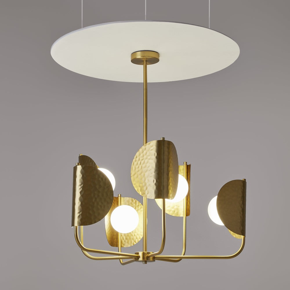 Tropic Chandelier With Brass Styling-Maytoni-South Charlotte Fine Lighting