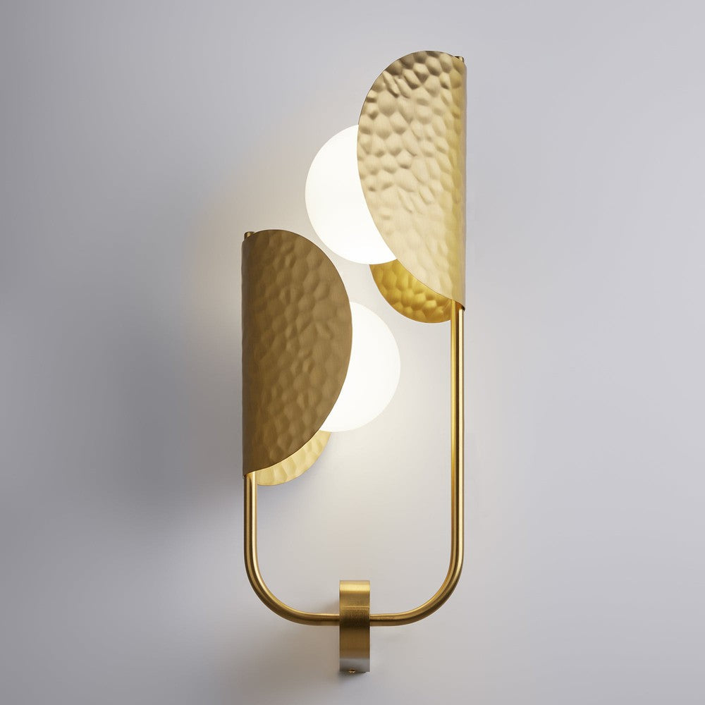 Tropic Wall Lamp With Brass Styling B-Maytoni-South Charlotte Fine Lighting