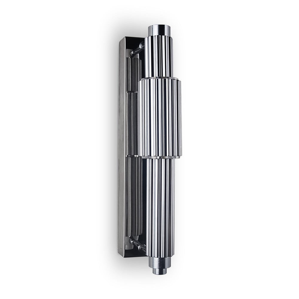 Verticale Wall Lamp With Chrome Styling Dark-Maytoni-South Charlotte Fine Lighting