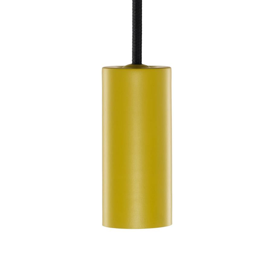 SPIN PENDANT LIGHT IN MERRILY CELERY YELLOW-Well Lit-South Charlotte Fine Lighting