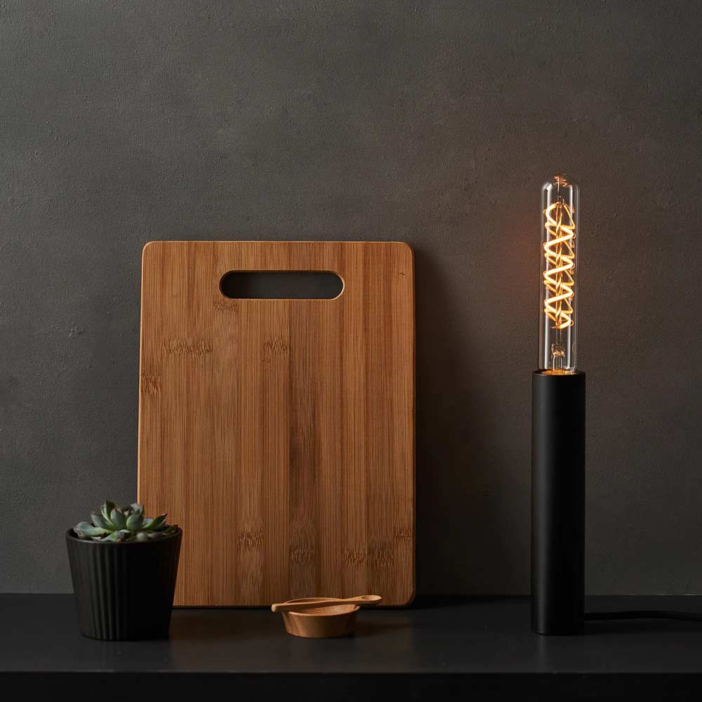 The Well Lit Flo T30 LED light bulb E27 offers a warm white light and is sold by South Charlotte Fine Lighting