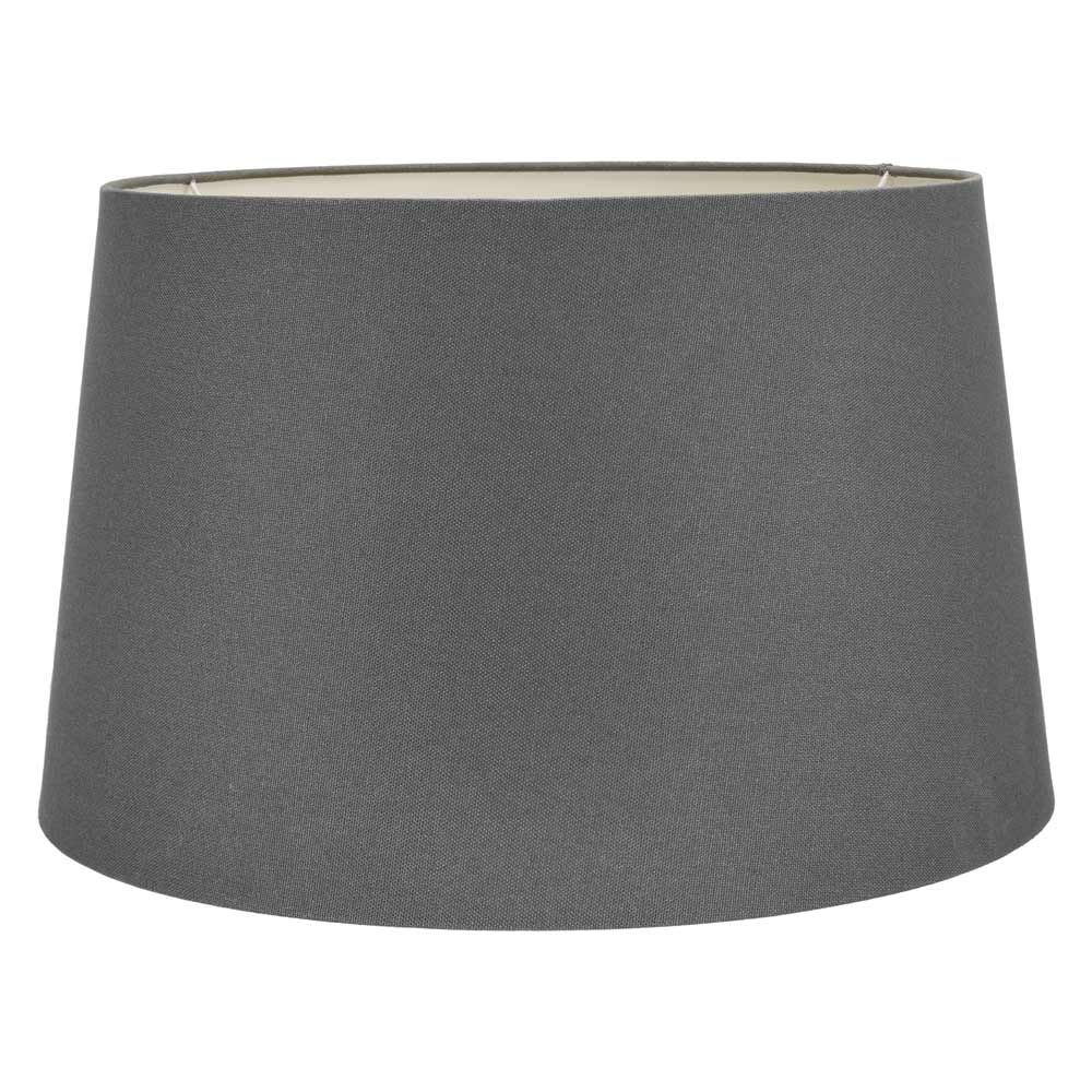 Winston grey lamp shade lit up