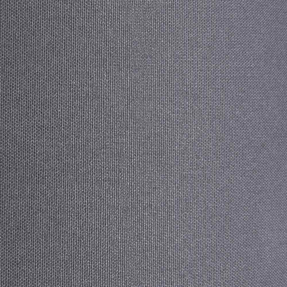 Winston grey lamp shade open weave cotton fabric