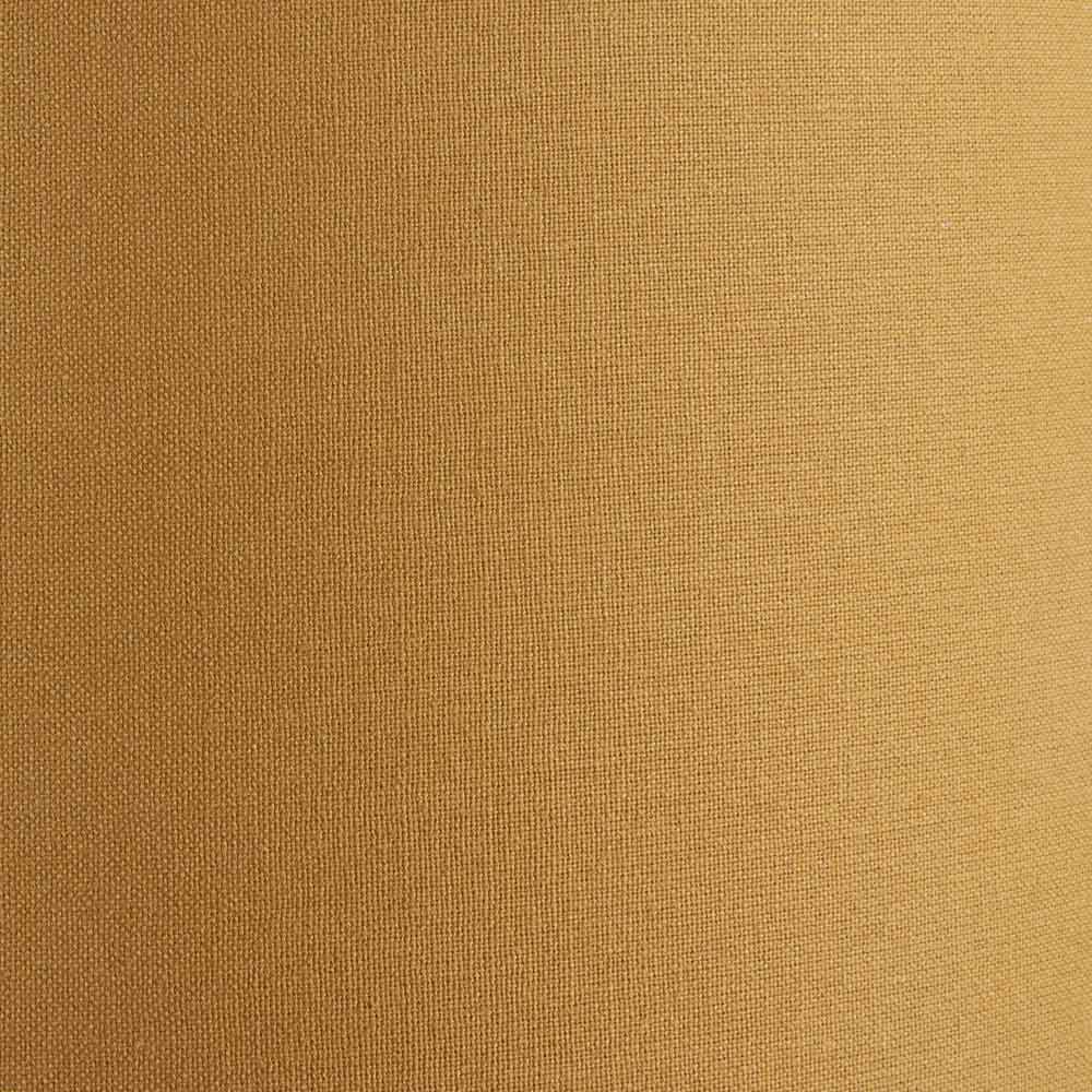 Open weave cotton fabric on Winston mustard lamp shade