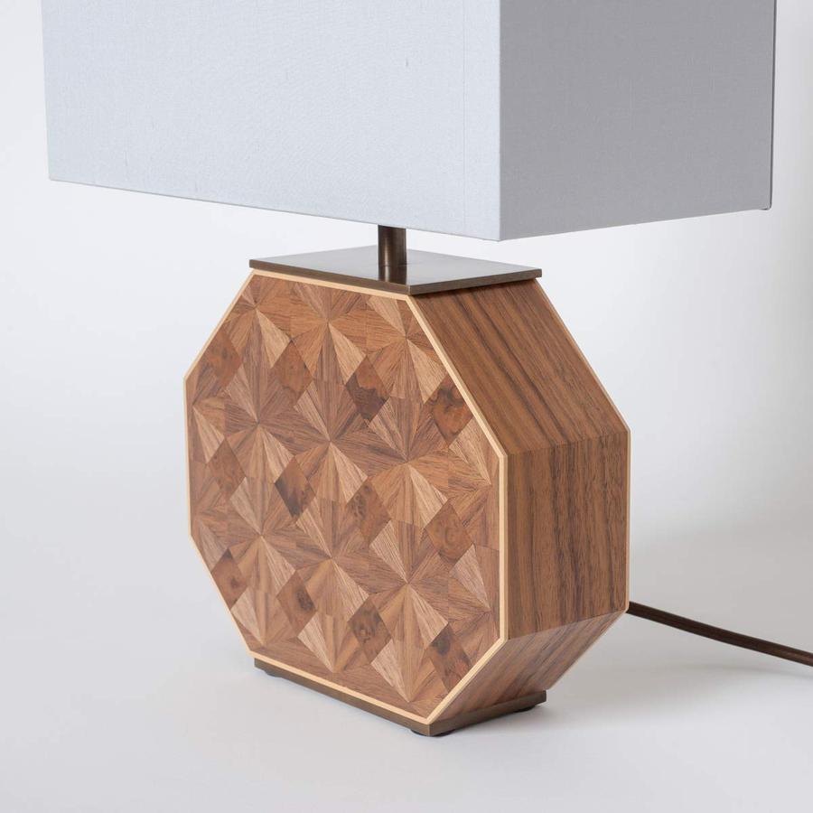 Octane Classic Small Designer Table Lamp made by Storm Furniture and sold by South Charlotte Fine Lighting