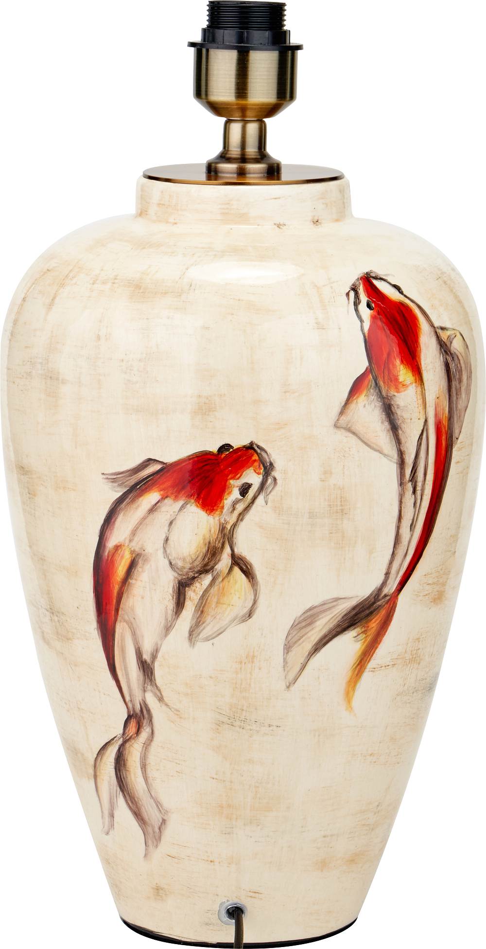 Emerayn Koi Natural Ceramic Table Lamp Base