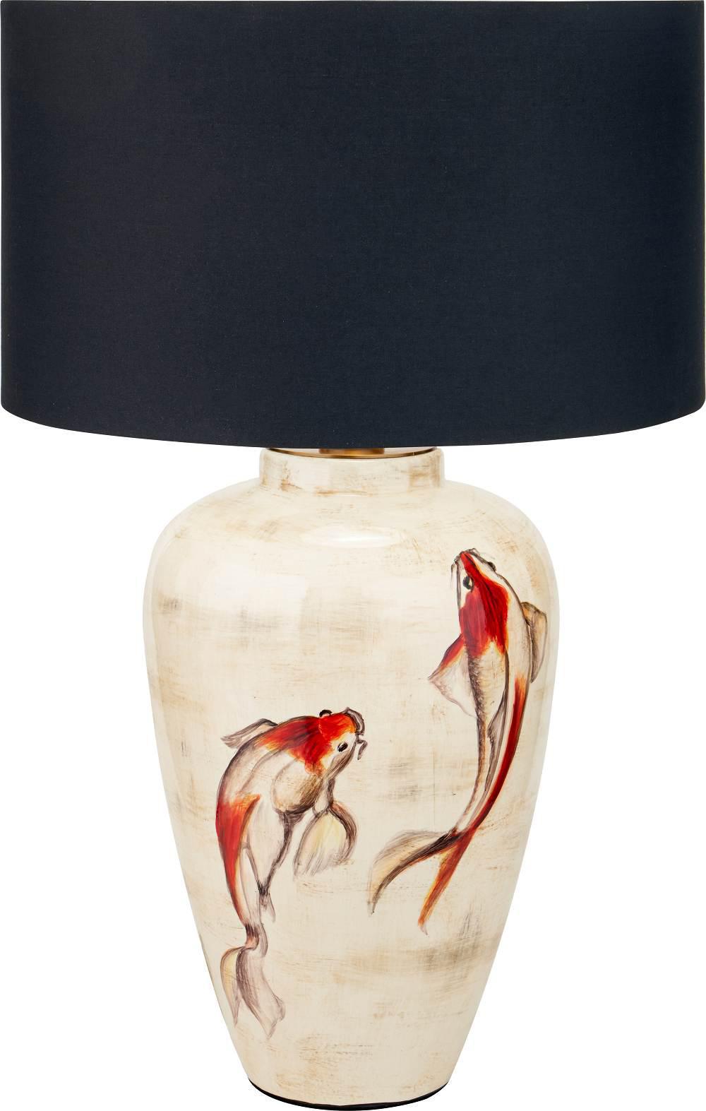 Emerayn Koi Natural Ceramic Table Lamp Base