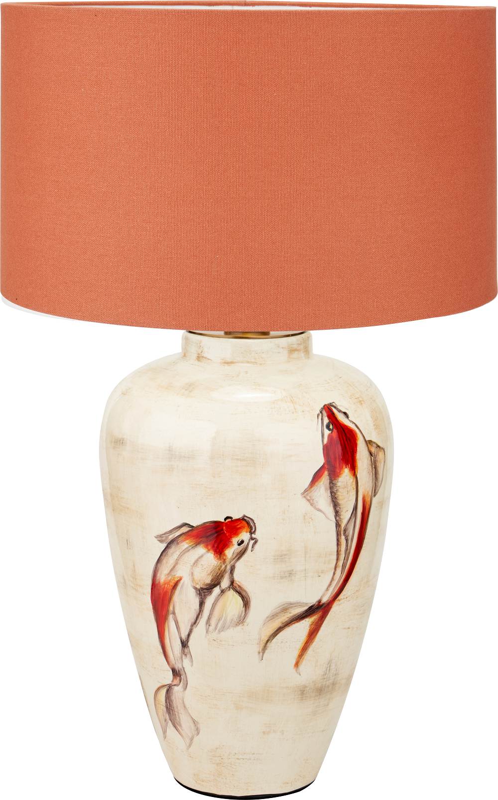 Emerayn Koi Natural Ceramic Table Lamp Base