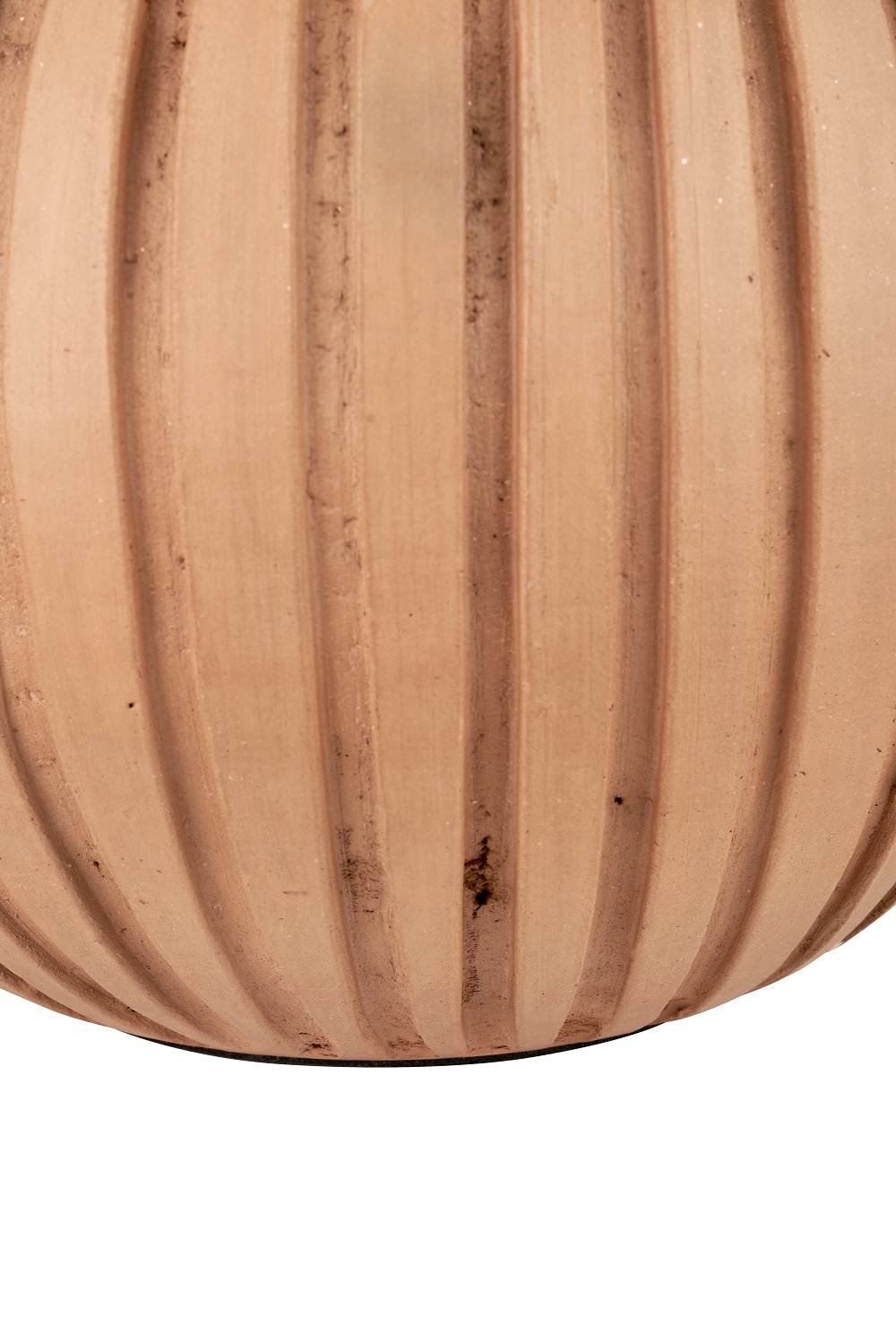 Ezekiel Natural Terracotta Textured Ball Table Lamp