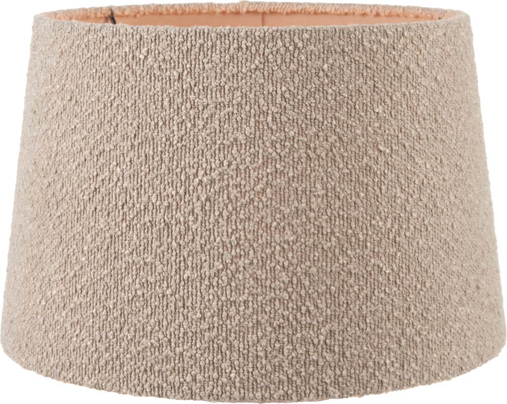 Martigues 45cm Taupe Boucle Tapered Lampshade