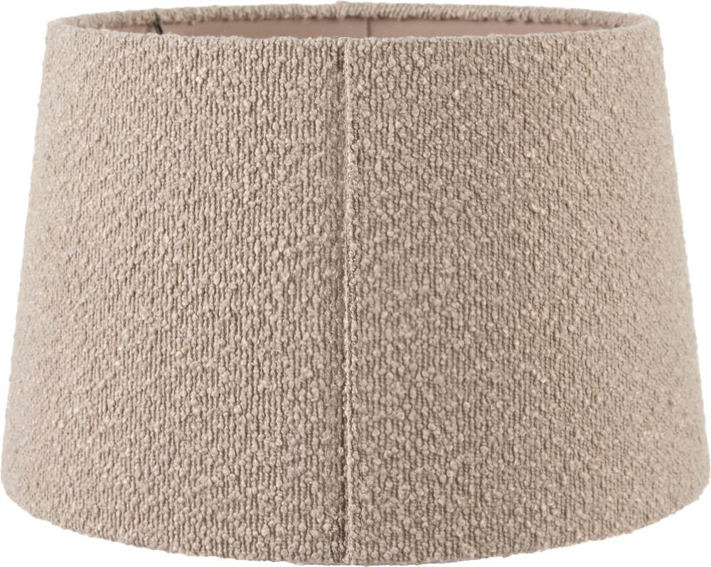 Martigues 50cm Taupe Boucle Tapered Lampshade