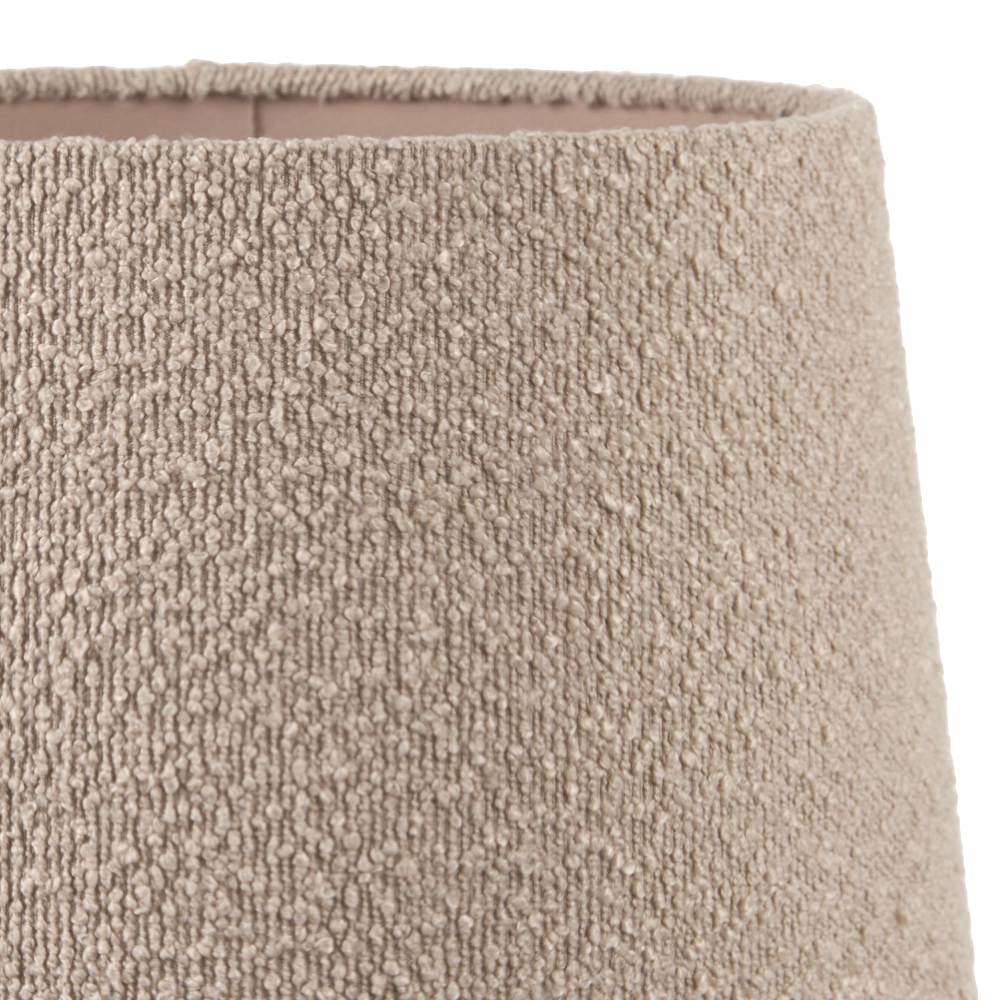 Martigues 50cm Taupe Boucle Tapered Lampshade