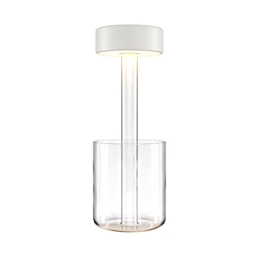 AI Collaboration Table Lamp In White And Clear-Maytoni-South Charlotte Fine Lighting