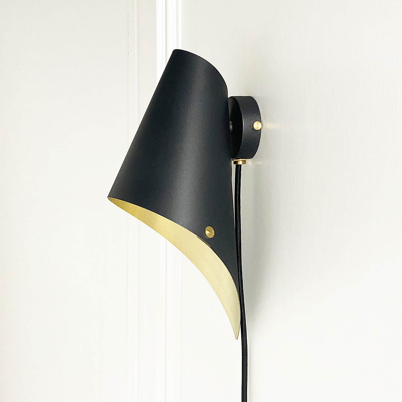 ARCFORM ARC Wall Light Plug In sold by Edinburgh-based South Charlotte Fine Lighting