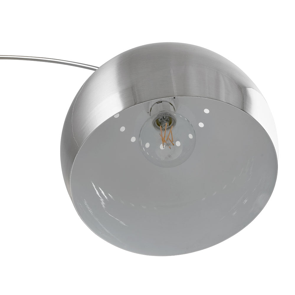 The adjustable head of the Feliciani reading lamp living room does not include a bulb as standard
