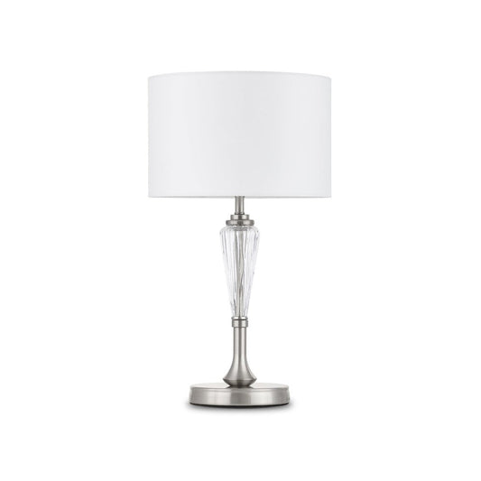 Alicante Table Lamp With Nickel Styling-Maytoni-South Charlotte Fine Lighting