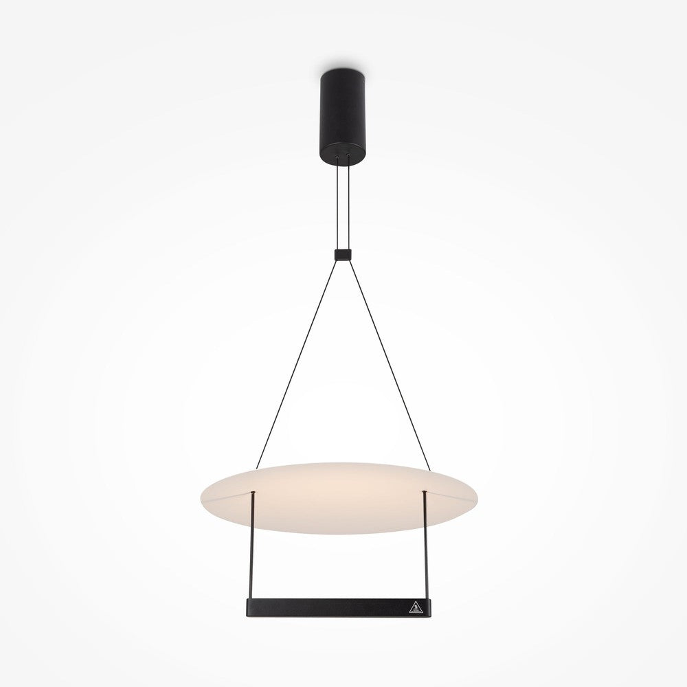 Ambience Pendant Lamp In Black - Narrow-Maytoni-South Charlotte Fine Lighting