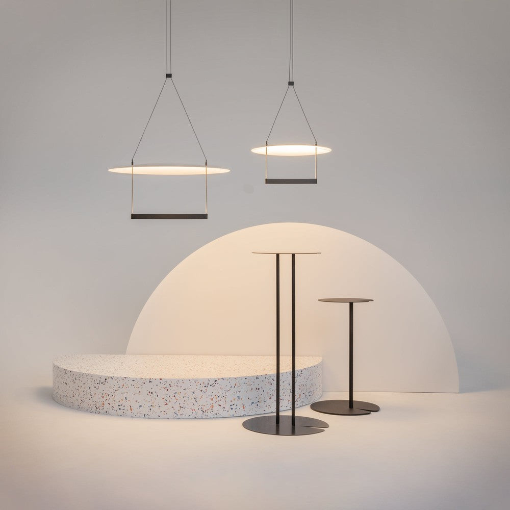 Ambience Pendant Lamp In Black - Narrow-Maytoni-South Charlotte Fine Lighting