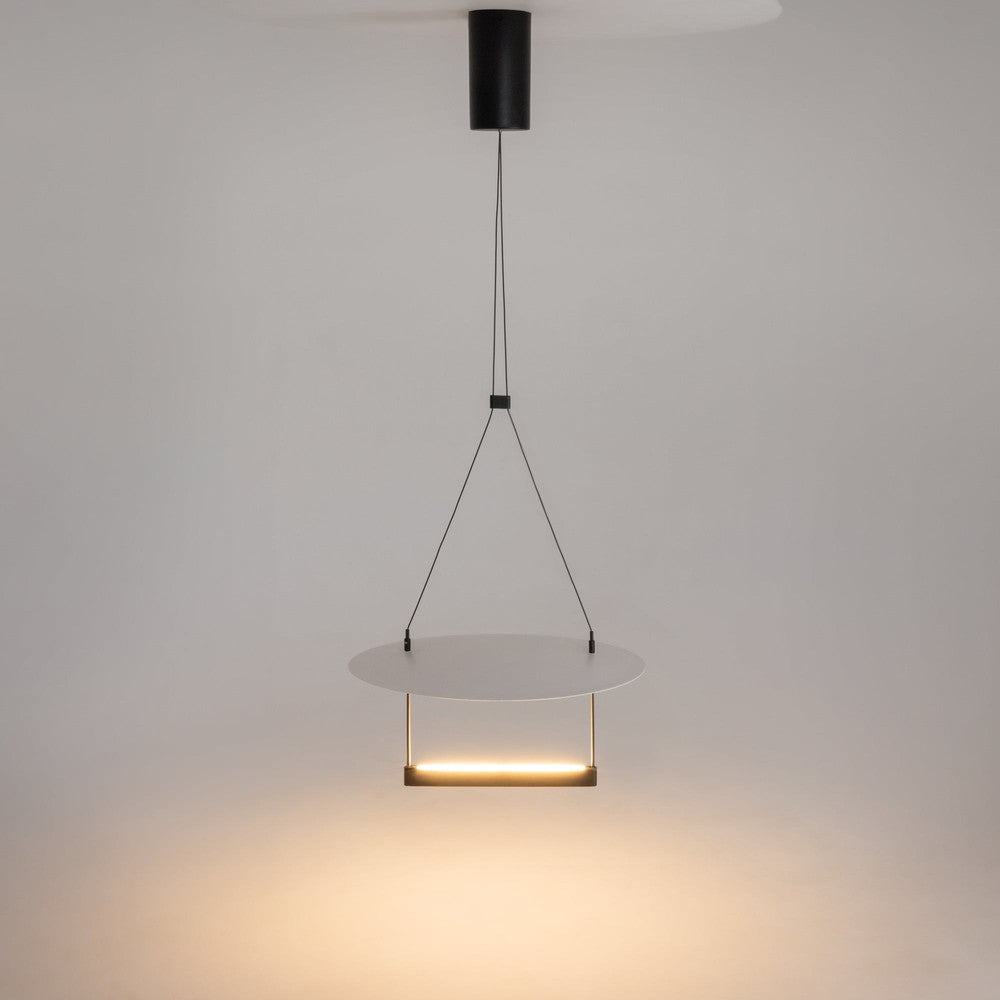 Ambience Pendant Lamp In Black - Narrow-Maytoni-South Charlotte Fine Lighting